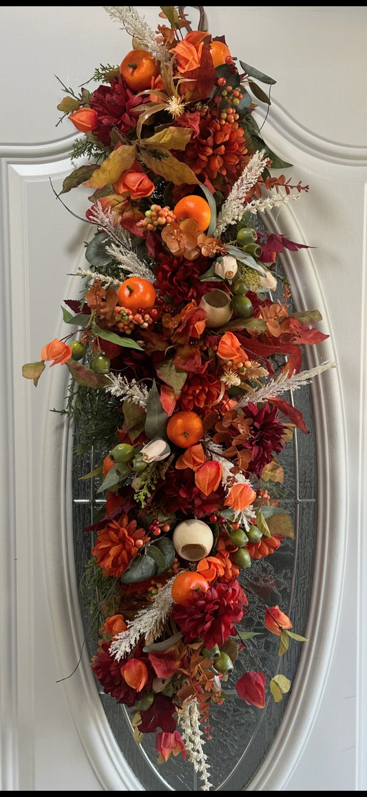 1 Tear Drop Door Wreath